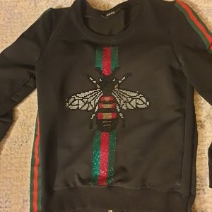 🔺️🔺️LIKE New Black Gucci Set